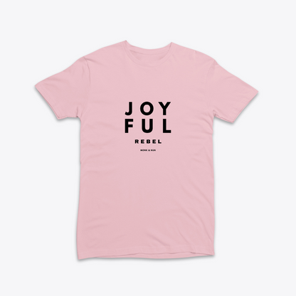 Damen T-Shirt slim fit stretchy "JOYFUL REBEL"