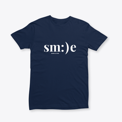 Damen T-Shirt slim fit stretchy "SMILE"
