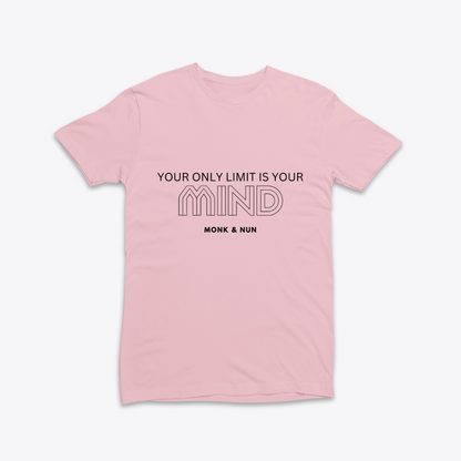 Damen T-Shirt slim fit stretchyy "YOUR ONLY LIMIT IS YOUR MIND"