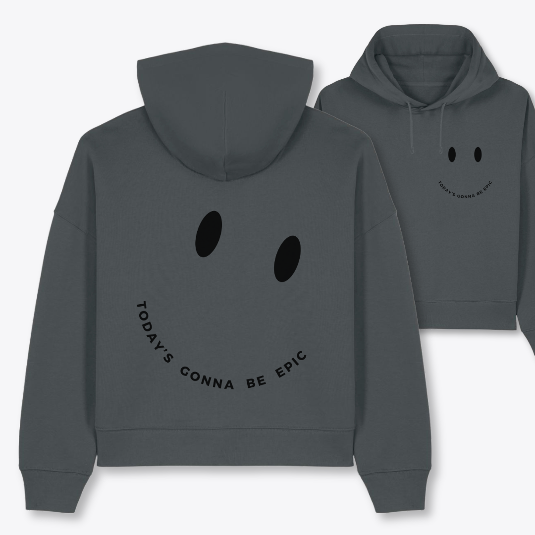 Boxcut-Hoodie "TODAY'S GONNA BE EPIC"