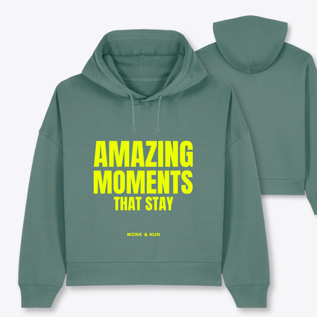 Boxcut Hoodie "AMAZING MOMENTS..."