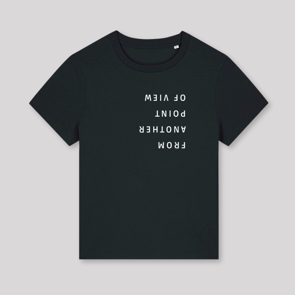 Damen T-Shirt fashion fit "FROM ANOTHER POINT OF VIEW"