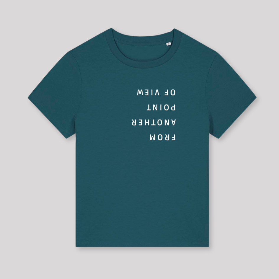 Damen T-Shirt fashion fit "FROM ANOTHER POINT OF VIEW"