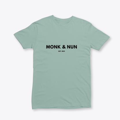 Damen T-Shirt slim fit stretchy "MONK & NUN"