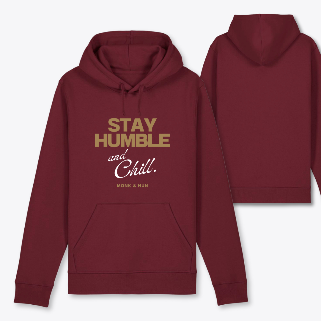 Damen Hoodie regular fit "STAY HUMBLE AND CHILL"