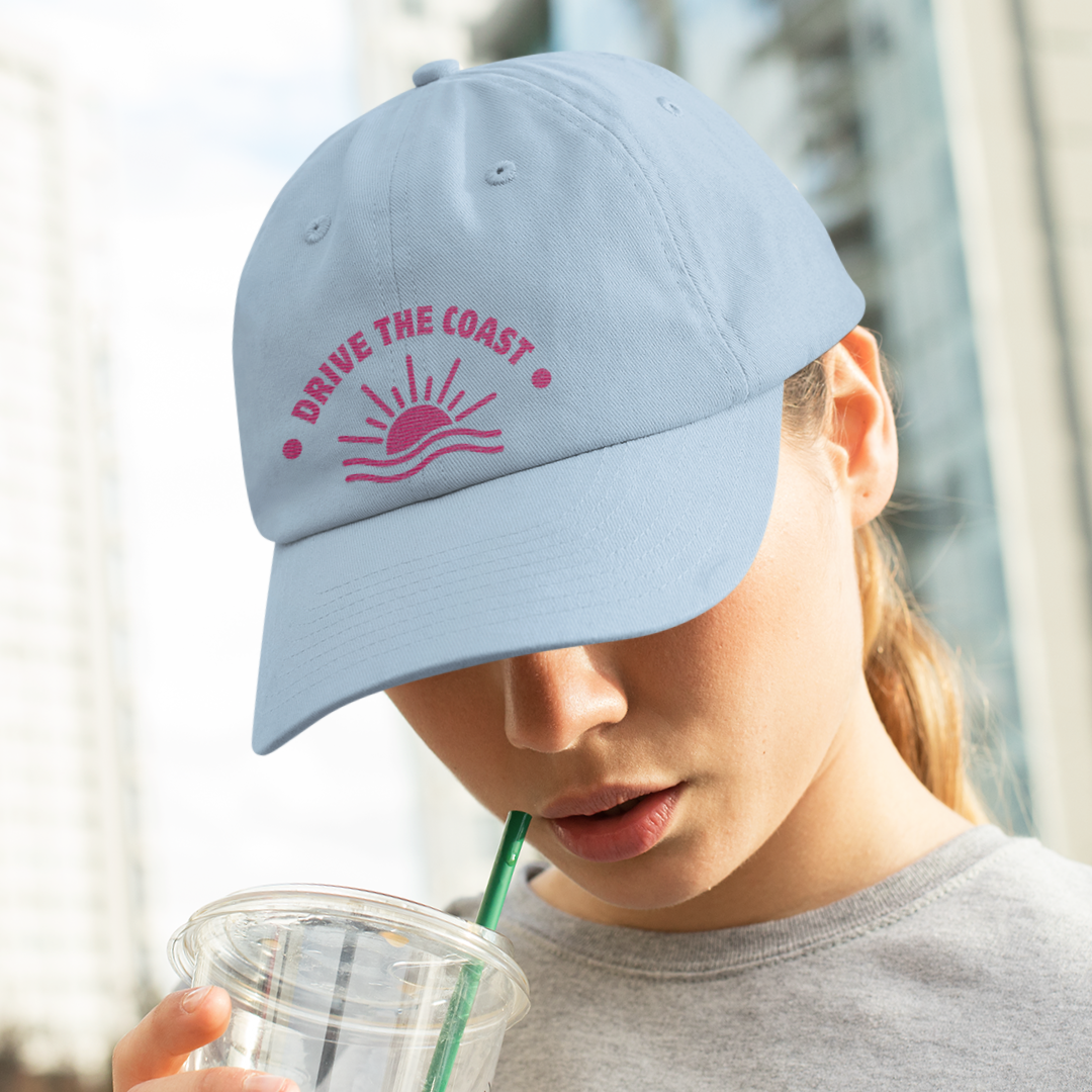CAP "DRIVE THE COAST" PASTEL BLUE