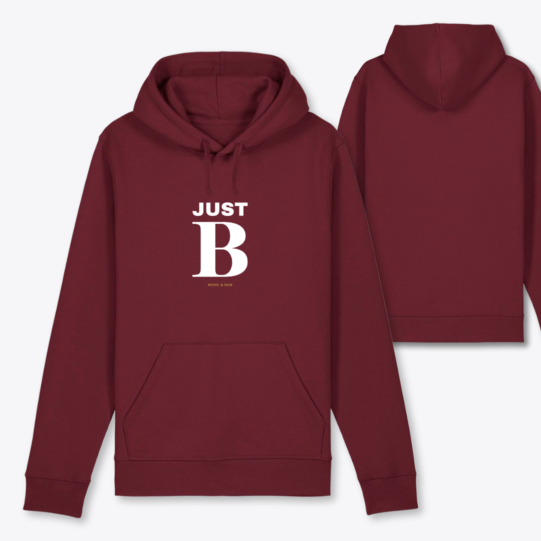 Damen Hoodie regular fit "JUST BE"