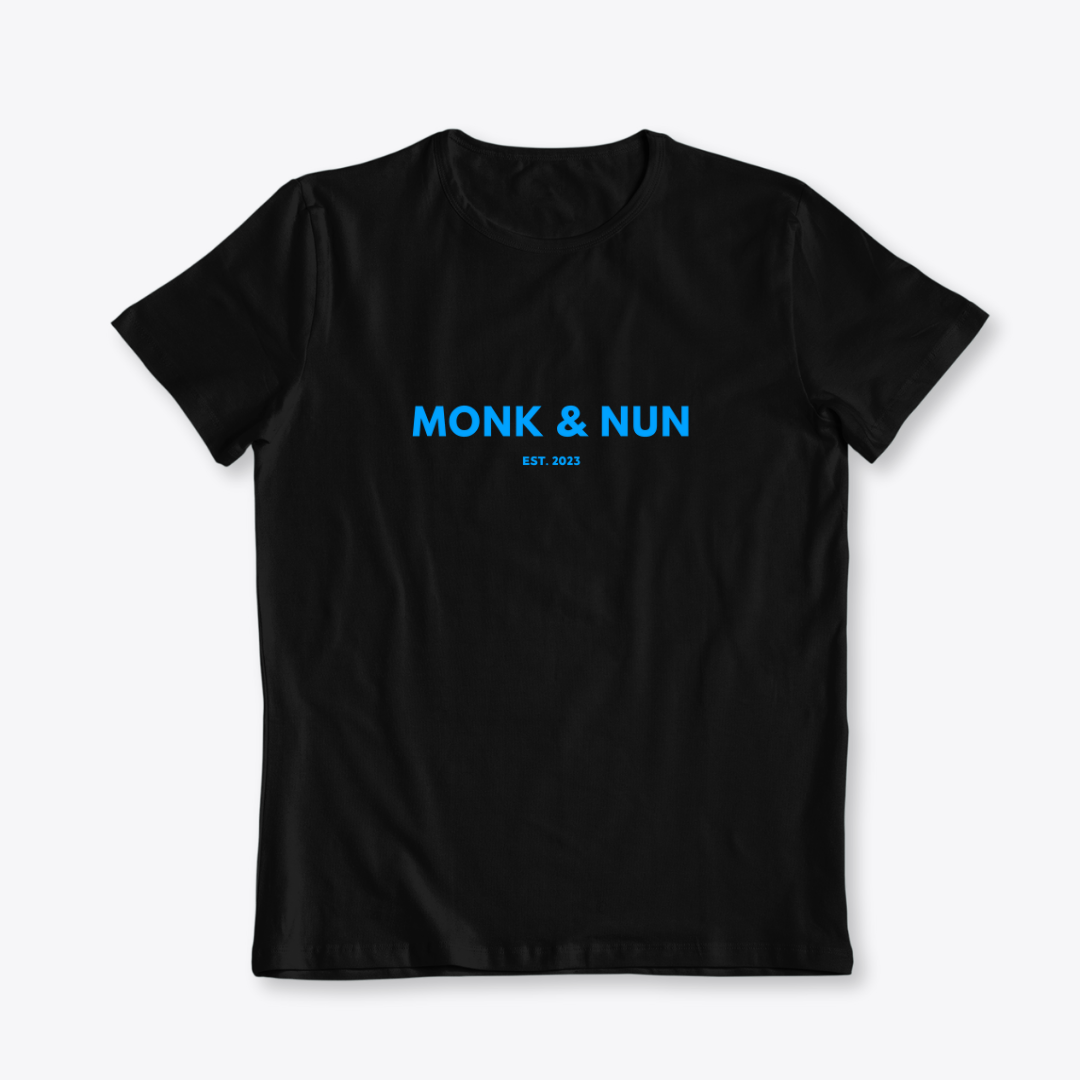 Damen T-Shirt slim fit stretchy "MONK & NUN"
