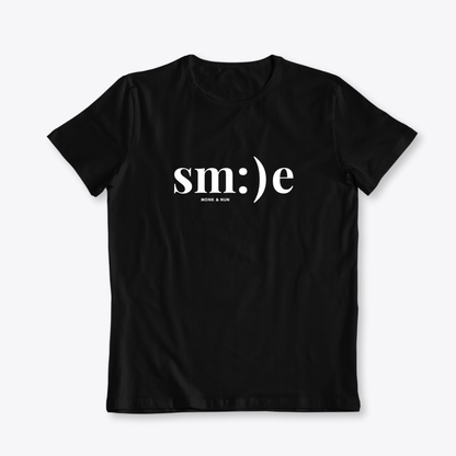 Damen T-Shirt slim fit stretchy "SMILE"
