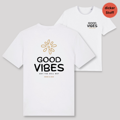 Unisex T-Shirt "GOOD VIBES" Bio-Baumwolle