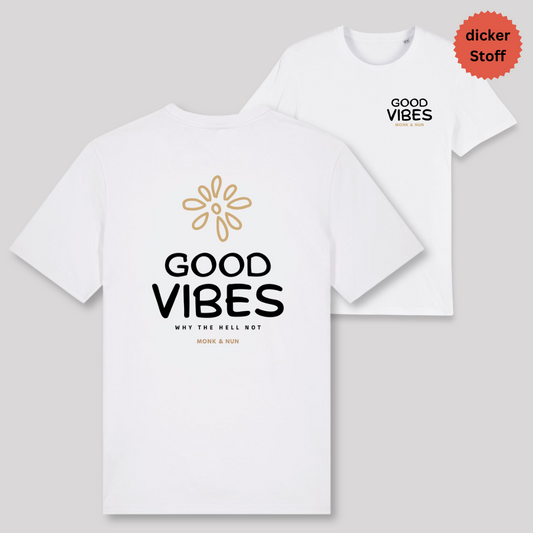 Unisex T-Shirt "GOOD VIBES" Bio-Baumwolle