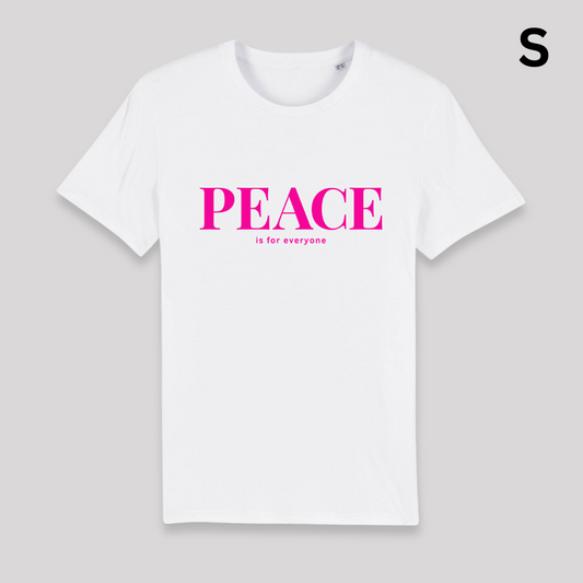 BD-Unisex T-Shirt "PEACE IS FOR EVERYONE" dickere Qualität