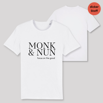 Unisex T-Shirt "MONK & NUN" Bio-Baumwolle