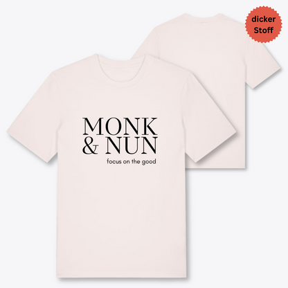 Unisex T-Shirt "MONK & NUN" Bio-Baumwolle