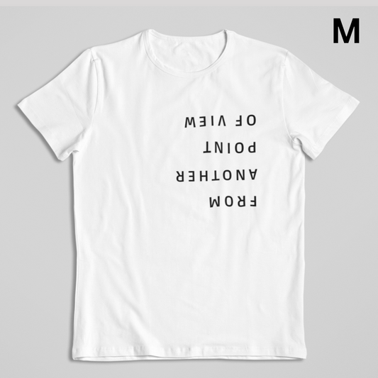 BD-Unisex T-Shirt "FROM ANOTHER POINT OF VIEW" sommerlich leicht