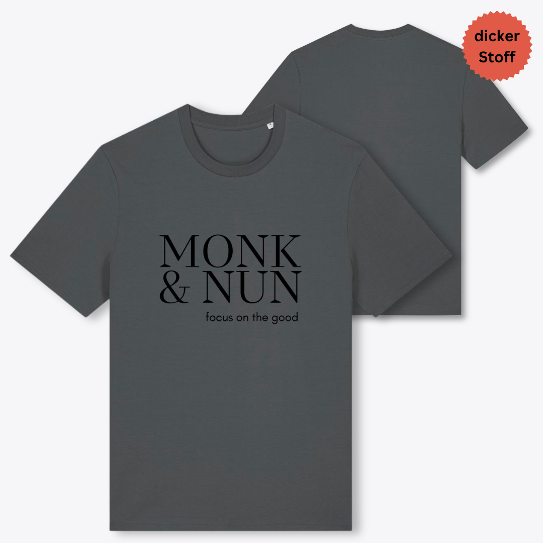 Unisex T-Shirt "MONK & NUN" Bio-Baumwolle