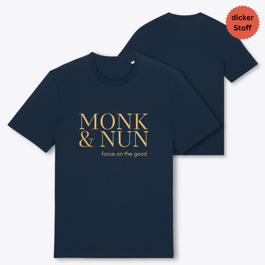 Unisex T-Shirt "MONK & NUN" Bio-Baumwolle
