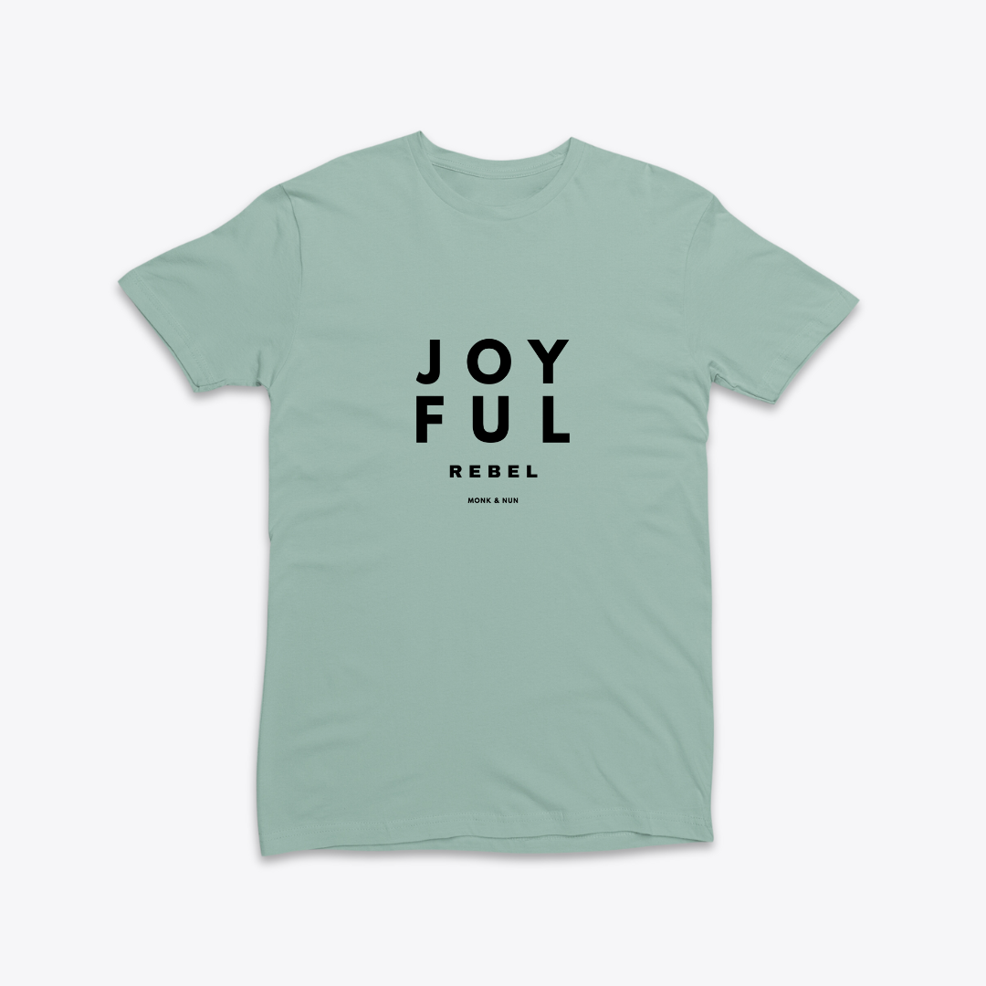 Damen T-Shirt slim fit stretchy "JOYFUL REBEL"