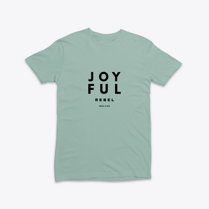 Damen T-Shirt slim fit stretchy "JOYFUL REBEL"