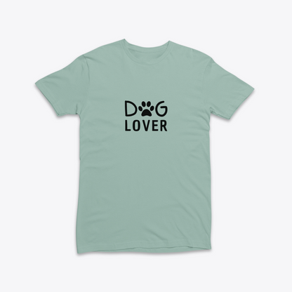 Damen T-Shirt slim fit stretchy "DOG LOVER"