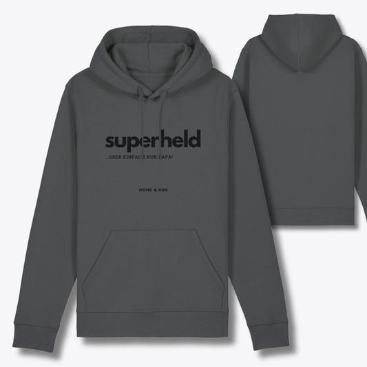 Bio Hoodie Unisex "SUPERHELD"