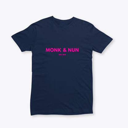 Damen T-Shirt slim fit stretchy "MONK & NUN"