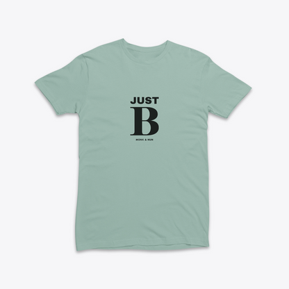 Damen T-Shirt slim fit stretchy "JUST BE"