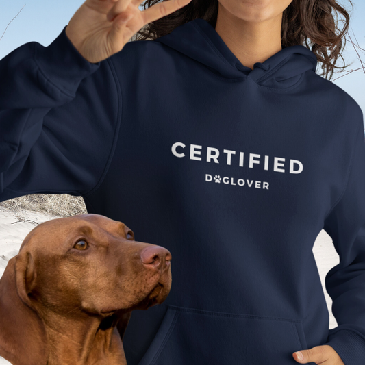 Damen Hoodie regular fit "CERTIFIED DOGLOVER"