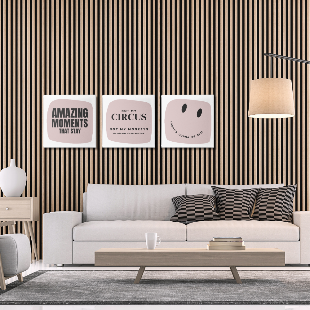 1 Leinwandbild "MOOD WORDS"