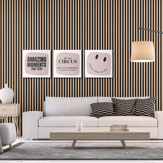 1 Leinwandbild "MOOD WORDS"
