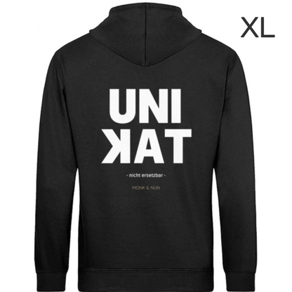 BD-Unisex Hoodie regular fit "UNIKAT-NICHT ERSETZBAR" Backprint