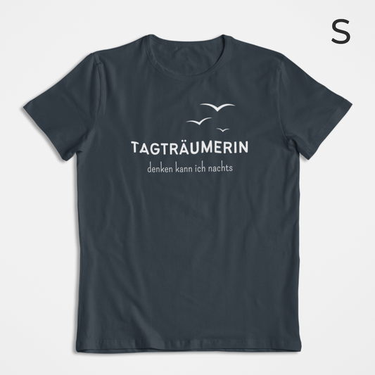 BD-Unisex T-Shirt "TAGTRÄUMERIN" sommerlich leicht
