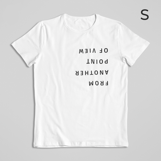 BD-Unisex T-Shirt "FROM ANOTHER POINT OF VIEW" sommerlich leicht