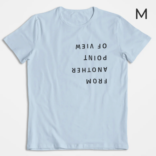 BD-Unisex T-Shirt "FROM ANOTHER POINT OF VIEW" sommerlich leicht