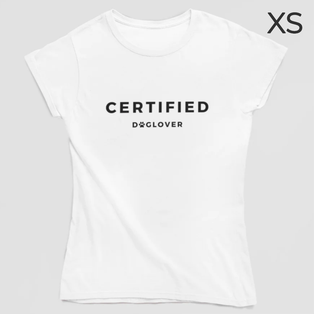 BD-Damen T-Shirt slim fit "CERTIFIED DOGLOVER"