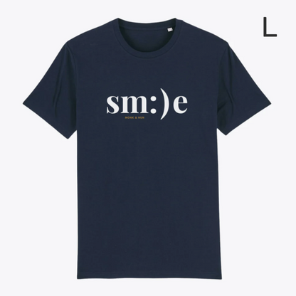 BD-Unisex T-Shirt "SMILE" dickere Qualität