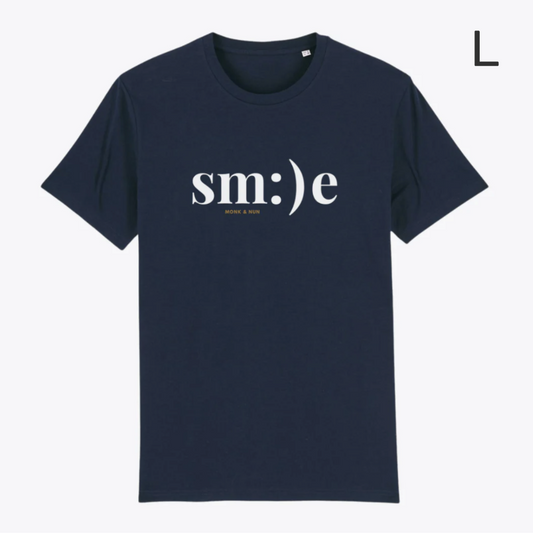 BD-Unisex T-Shirt "SMILE" dickere Qualität