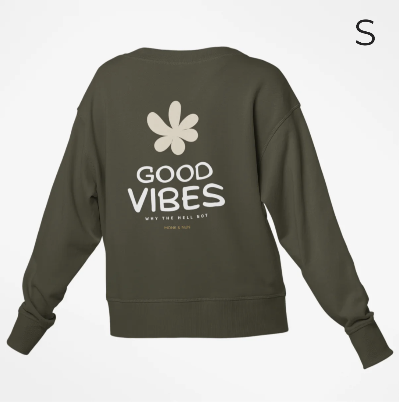 BD-Unisex Sweater "GOOD VIBES" -Backprint (Copy)