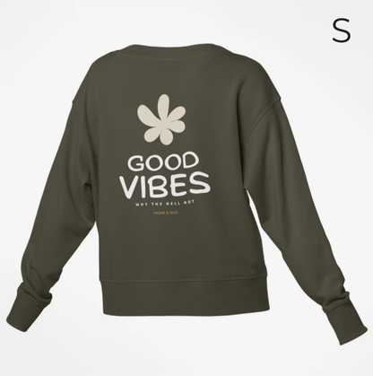 BD-Unisex Sweater "GOOD VIBES" -Backprint (Copy)