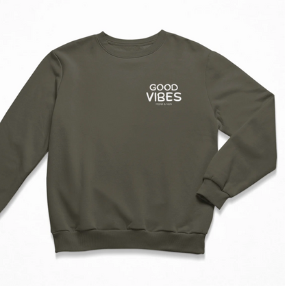 BD-Unisex Sweater "GOOD VIBES" -Backprint
