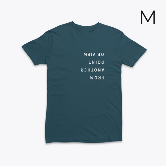 BD-Damen T-Shirt slim fit stretchy "FROM ANOTHER POINT OF VIEW"