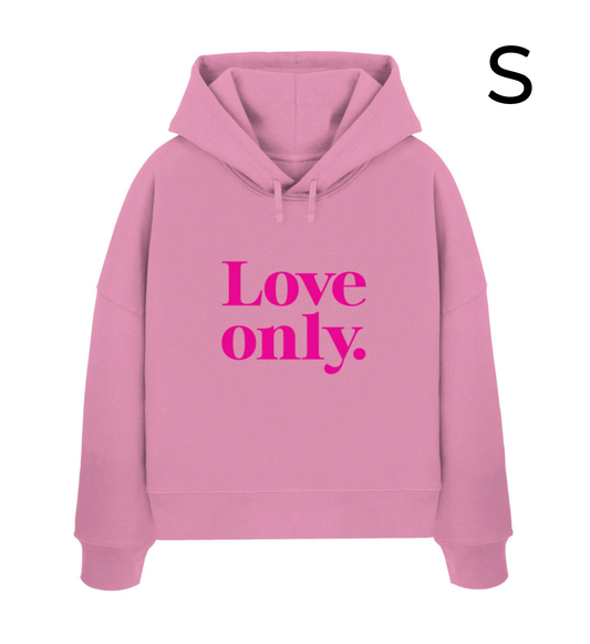 BD-Boxcut Hoodie "LOVE ONLY"