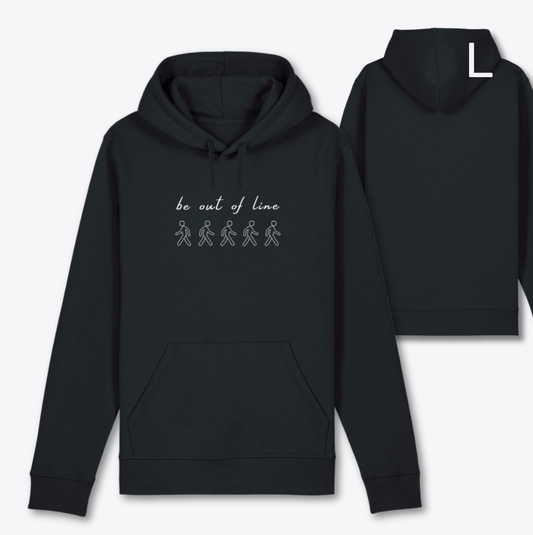 BD-Unisex Hoodie regular fit "BE OUT OF LINE"