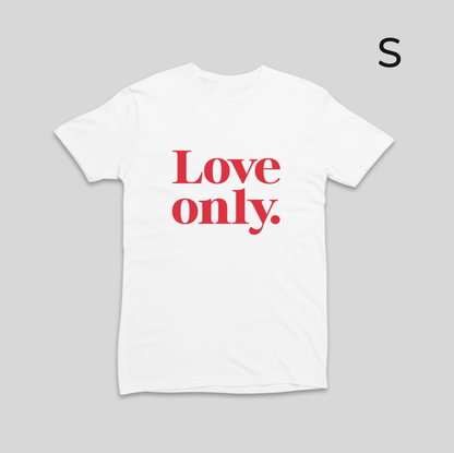 BD-Damen T-Shirt slim fit stretchy "LOVE ONLY"