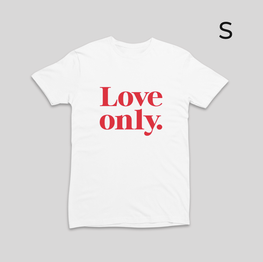 BD-Damen T-Shirt slim fit stretchy "LOVE ONLY"