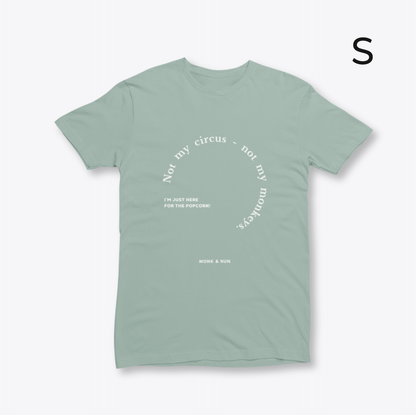 BD-Damen T-Shirt slim fit stretchy "NOT MY CIRCUS"