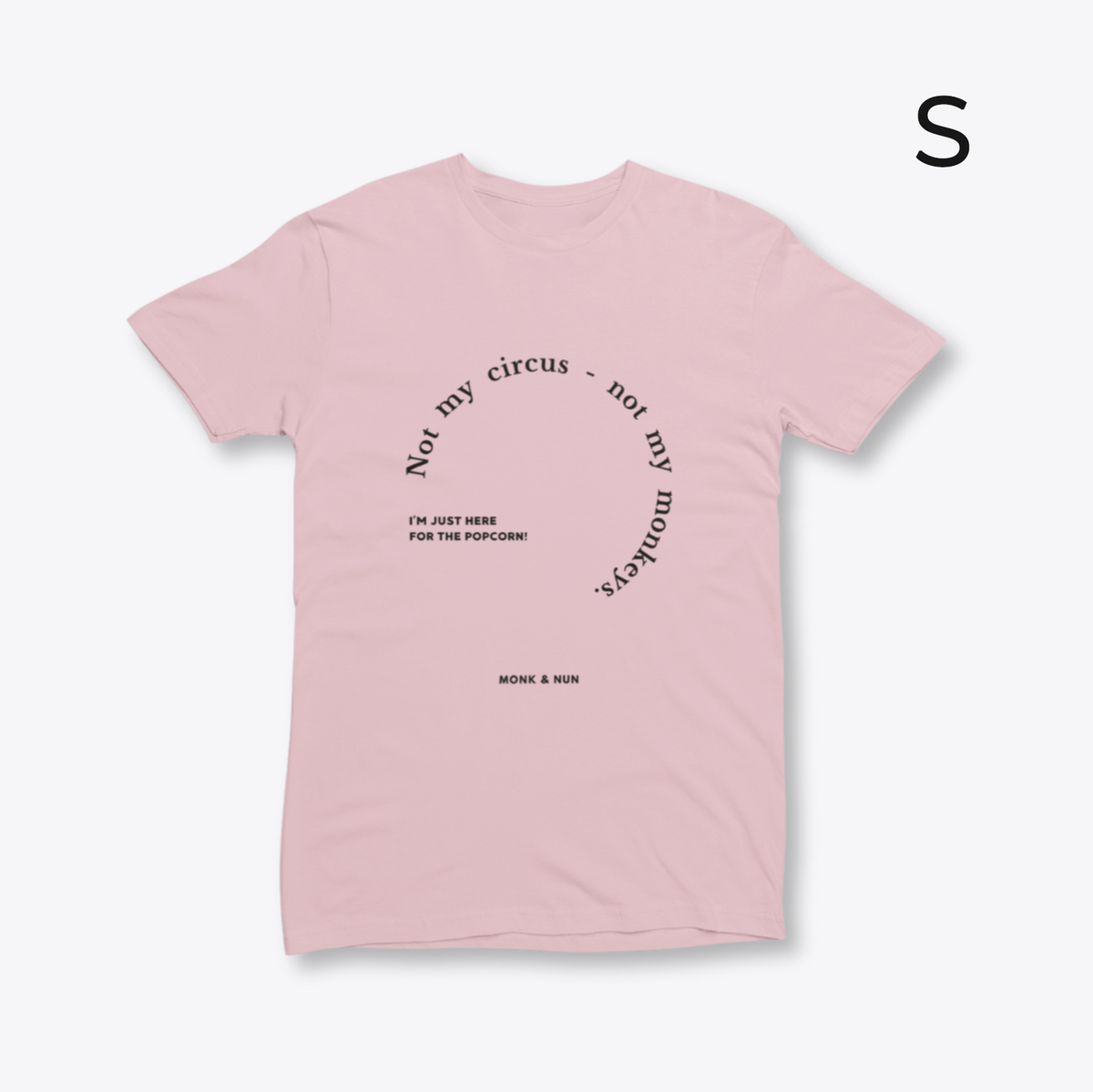 BD-Damen T-Shirt slim fit stretchy "NOT MY CIRCUS"