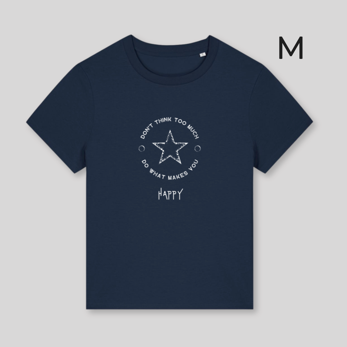 BD-Damen T-Shirt fashion fit "DON'T THINK TOO MUCH"