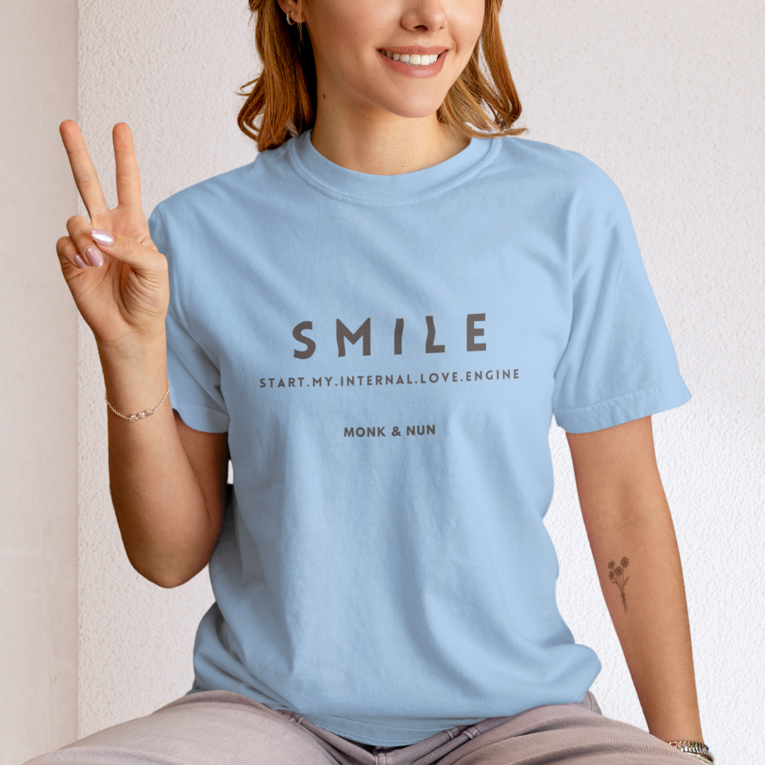 Unisex T-Shirt "SMILE - START MY INTERNAL..."