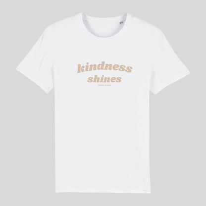 Unisex T-Shirt "KINDNESS SHINES" Bio-Baumwolle
